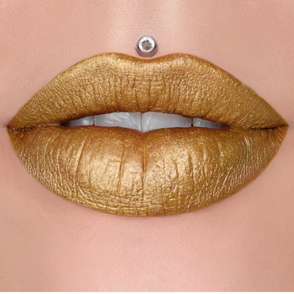 New In Box Jeffree Star FIRST CLASS Velour Liquid Lipstick Metallic Gold Rare